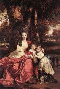Lady Elizabeth Delme and her Children